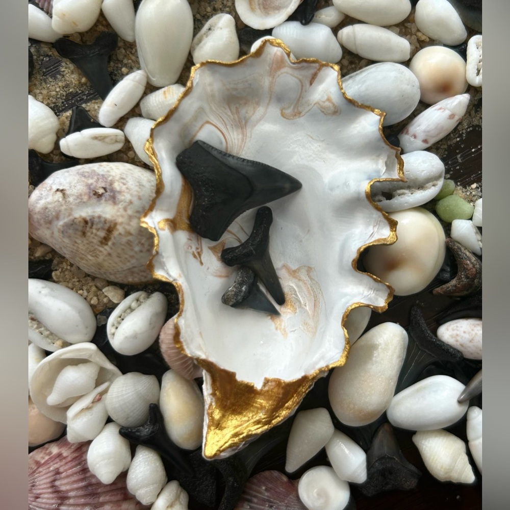Oyster Shell Jewelry Dish